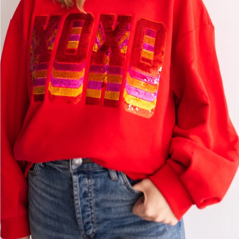 Queen of Sparkles - XOXO Valentines - Size Large